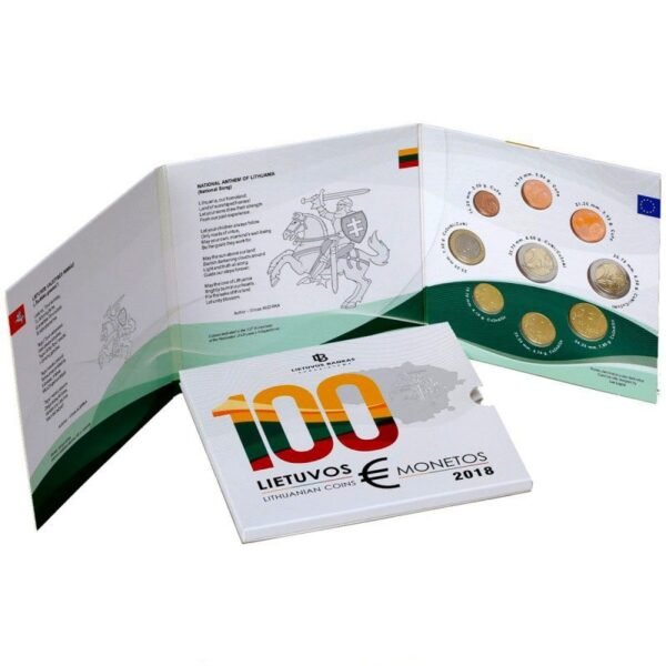 Lietuva 2018 euro monetų rinkinys (BU)