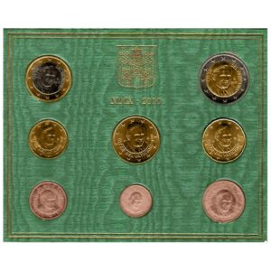 Vatikanas 2010 euro monetų rinkinys (BU)