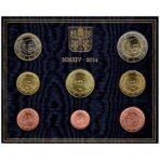 Vatikanas 2014 euro monetų rinkinys (BU)