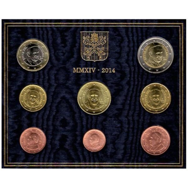 Vatikanas 2014 euro monetų rinkinys (BU) Vatikanas 2014 euro monetų rinkinys (BU)