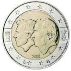 Belgija 2005 2 euro proginė moneta kortelėje - Belgijos ir Liuksemburgo ekonominė sąjunga (BU)
