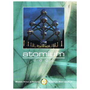 Belgija 2006 2 euro proginė moneta kortelėje - Atomas (BU)