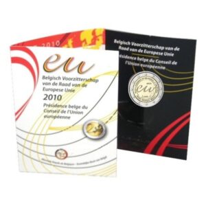 Belgija 2010 2 euro proginė moneta - Pirmininkavimas ES Tarybai (BU)