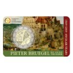 Belgija 2019 2 euro proginė moneta kortelėje - Piterio Briugelio vyresniojo mirties 450-metis (BU)