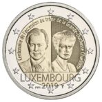 Liuksemburgas 2019 2 euro proginė moneta kortelėje - Didžiosios kunigaikštienės Charlotte karūnavimo 100-metis (BU)