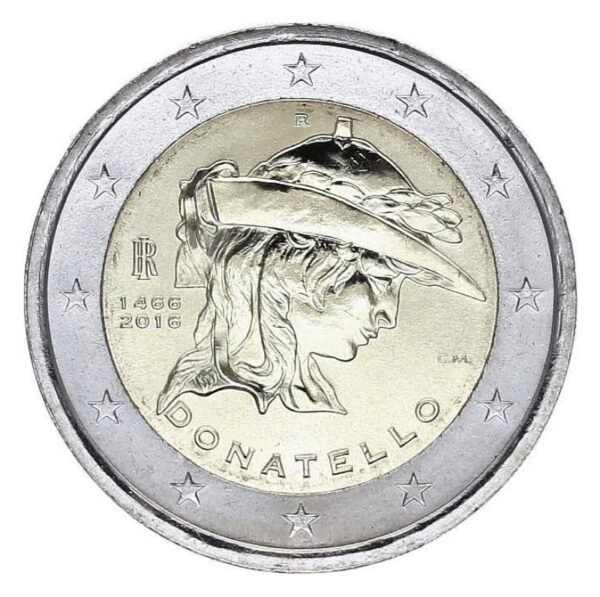 Italija 2016 2 eurai - Donatello
