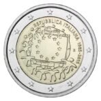 Italija 2015 2 eurai - Vėliava