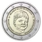 Belgija 2016 2 eurų moneta - Tarptautinė dingusių vaikų diena