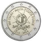 Malta 2014 2 euro proginė moneta - Policijos pajėgų 200-metis