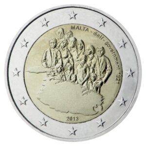 Malta 2013 2 euro proginė moneta - Savivalda