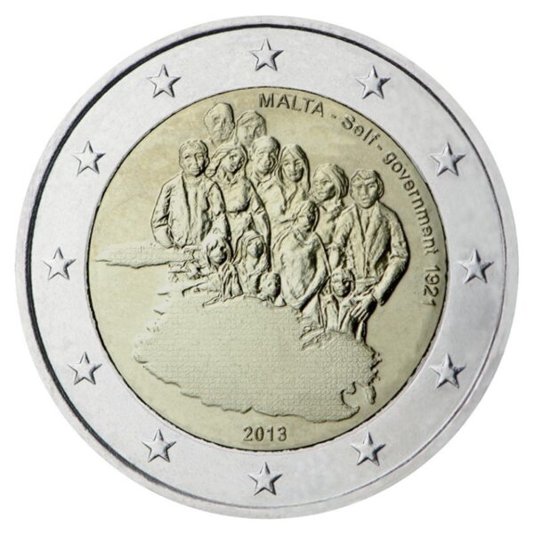 Malta 2013 2 euro proginė moneta - Savivalda