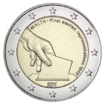 Malta 2011 2 euro proginė moneta - Pirmieji rinkimai