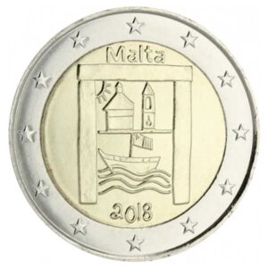 Malta 2018 2 euro proginė moneta - Kultūros paveldas