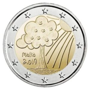 Malta 2019 2 euro proginė moneta - Gamta ir aplinka