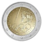 Portugalija 2021 2 euro proginė moneta - Olimpinės žaidynės Tokijuje