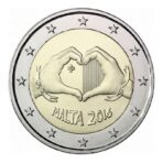 Malta 2016 2 euro proginė moneta - Meilė