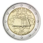 Portugalija 2007 2 euro proginė moneta - Romos taikos sutartis (ToR)