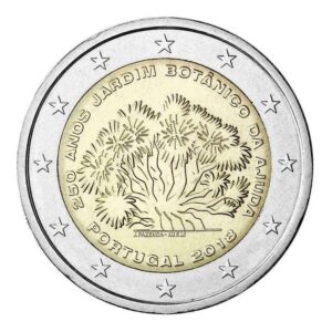 Portugalija 2018 2 euro proginė moneta - Ajuda botanikos sodas