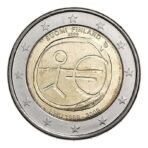 Suomija 2009 2 euro proginė moneta - Ekonominės ir pinigų sąjungos 10-metis (EMU)