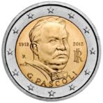 Italija 2012 2 euro proginė moneta - Giovanni Pascoli