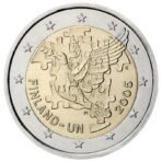 Suomija 2005 2 eurų moneta - Jungtinių Tautų organizacija