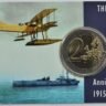 Malta 2015 2 euro proginė moneta kortelėje - Pirmasis skrydis iš Maltos (BU)
