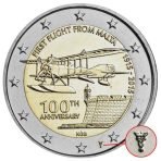 Malta 2015 2 euro commemorative coin in card - First Flight from Malta (BU)