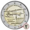 Malta 2015 2 euro proginė moneta kortelėje - Pirmasis skrydis iš Maltos (BU)