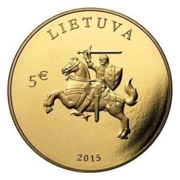 Lietuva 2015 5 euro kolekcinė spalvota moneta kortelėje - Nepriklausomybės 25-erių metų sukaktis Lietuva 2015 5 euro kolekcinė spalvota moneta kortelėje - Nepriklausomybės 25-erių metų sukaktis