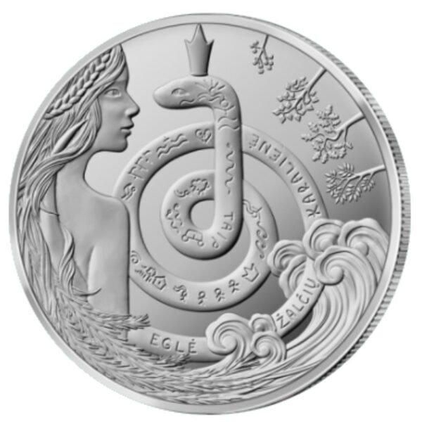 Lietuva 2021 1.5 euro moneta - Eglė-žalčių karalienė Lietuva 2021 1.5 euro moneta - Eglė-žalčių karalienė
