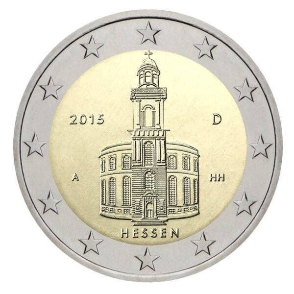 Germany 2015 2 Euro Commemorative Coin - Hesse