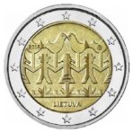 Lietuva 2018 2 eurų proginė moneta kortelėje - Dainų šventė (UNC)