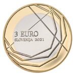 Slovėnija 2021 3 euro kolekcinė moneta - Škofja Loka