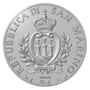San Marinas 2020 10 eurų kolekcinė moneta - PRO I.S.S.