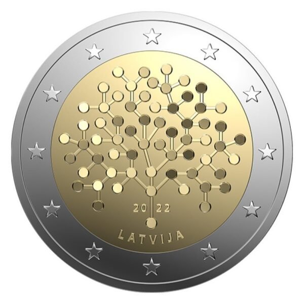 Latvija 2022 2 eurai Finansinis raštingumas Latvija 2022 2 eurai Finansinis raštingumas