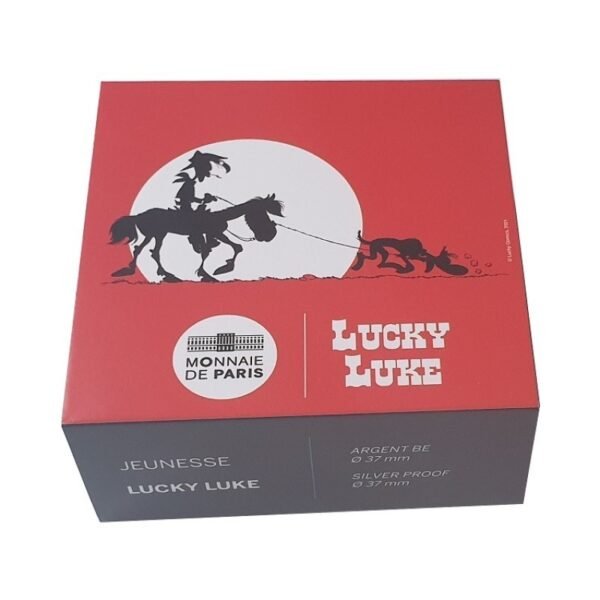 Prancūzija 2021 10 eurų Lucky Luke dėžutė