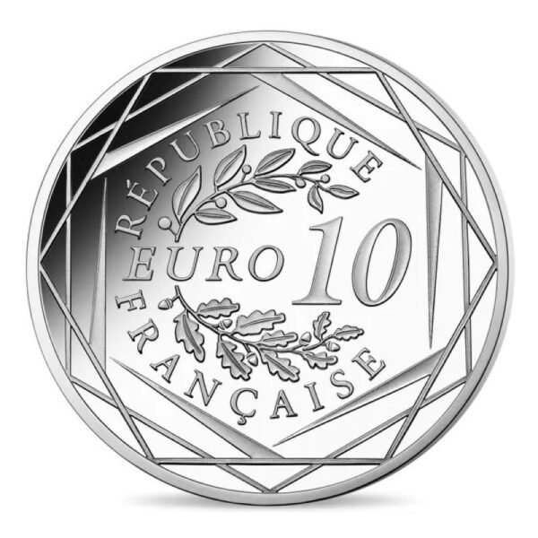 Prancūzija 2021 10 euro sidabrinė moneta - Napoleonas Bonapartas (BU)