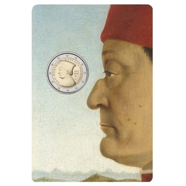 San Marino 2022 2 Euros - Piero Della Francesca in Card