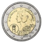 Liuksemburgas 2022 2 eurai - Vestuvės