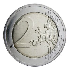 Airija 2022 2 euro proginė moneta - Erasmus programa