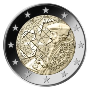 Vokietija 2022 2 eurų proginė moneta - Erasmus programa (A)