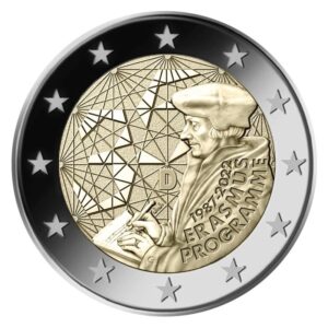 Vokietija 2022 2 eurų proginė moneta - Erasmus programa (G)