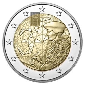 Liuksemburgas 2022 2 eurai - Erasmus programa