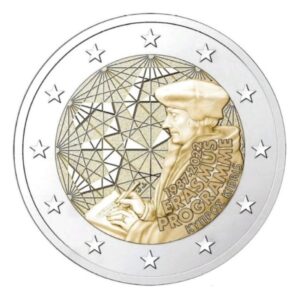 Kipras 2022 2 eurų proginė moneta - Erasmus programa (BU)