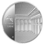 Lietuva 2022 1.5 euro moneta - Lietuvos Banko 100-metis