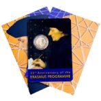 Malta 2022 2 euro proginė moneta kortelėje - Erasmus programa (BU)