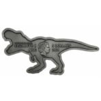Niujė 2021 5 dolerių sidabrinė moneta - T-Rex