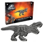 Niujė 2021 5 dolerių sidabrinė moneta - T-Rex bankinėje pakuotėje