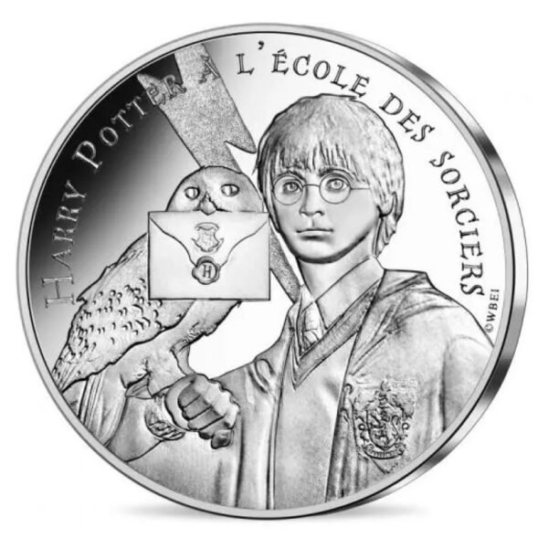 Prancūzija 2021 10 euro sidabrinė moneta (1/18) - Haris Poteris ir Išminties akmuo (BU) Prancūzija 2021 10 euro sidabrinė moneta (1/18) - Haris Poteris ir Išminties akmuo (BU)