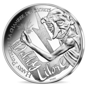 Prancūzija 2021 10 euro sidabrinė moneta (3/18) - Haris Poteris ir Paslapčių kambarys (BU)